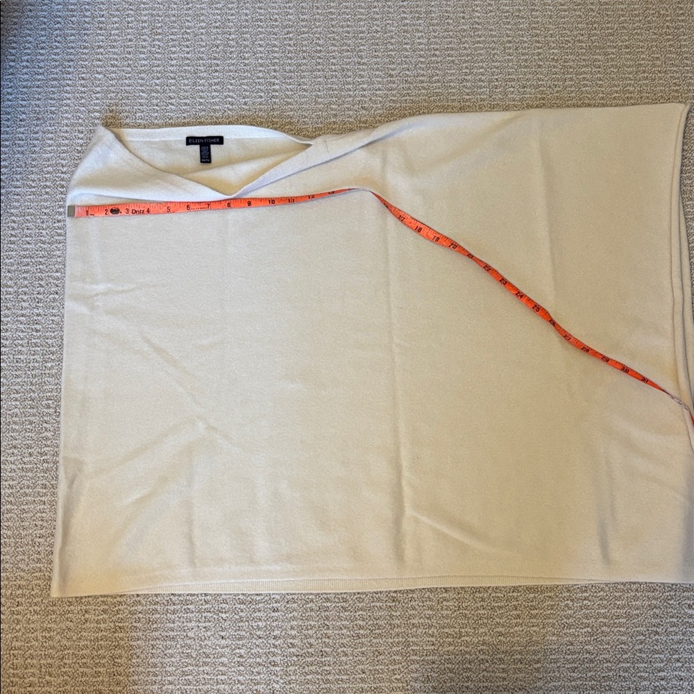 Eileen Fisher Merino Wool Poncho - Picture 5 of 6